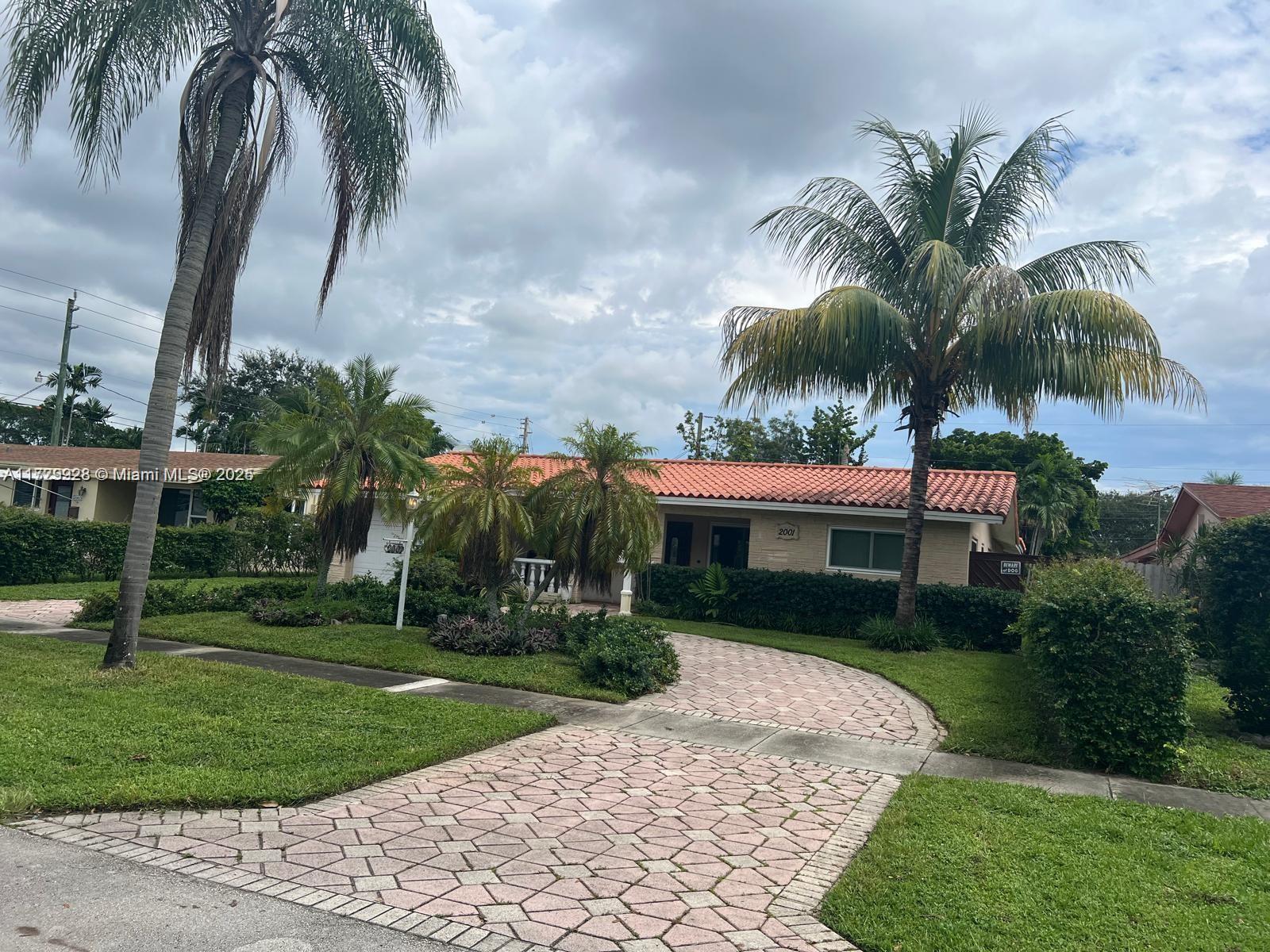 Property for Sale at 2001 N 41st Avenue, Hollywood, Broward County, Florida - Bedrooms: 3 
Bathrooms: 2  - $668,000