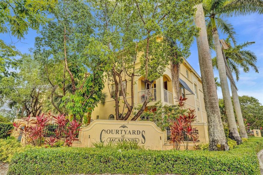 **NEW LVP FLOORING INSTALLED ON 2ND FLOOR (MAY 2026)**Welcome home to this beautifully maintained 2-bedroom, 2.5-bath townhouse located in a quiet, gated community in Plantation! This inviting two-story residence features a bright, open living area with new luxury laminate flooring and plenty of space to relax or entertain. The updated kitchen showcases new quartz countertops, newer appliances, and a seamless flow into the dining and living areas—perfect for everyday living and hosting guests. A convenient half bath downstairs adds comfort and functionality. Upstairs, you’ll find two spacious bedrooms, each with its own private ensuite bathroom, offering ideal privacy for families, guests, or a roommate setup. Enjoy peaceful surroundings and a community pool, all within walking distance to scenic parks and a nearby golf course. Ideally located near shopping, dining, parks, and major highways for easy commuting. Low-maintenance living with HOA covering pest control, alarm monitoring, trash, landscaping, pool, common areas, and exterior insurance (including roof). Turn-key and beautifully updated—your perfect Plantation retreat!