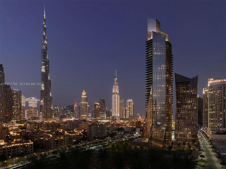 Baccarat Residences, Dubai: Experience the pinnacle of crystalline luxury in the heart of the Burj Khalifa District. This iconic twin-tower masterpiece marks the Middle Eastern debut of the legendary French maison, blending 250 years of heritage with Dubai’s modern brilliance.

Premier Highlights
Iconic Architecture: Designed by Studio Libeskind, the shimmering glass facades offer unobstructed, front-row views of the Burj Khalifa and the Dubai Fountain.

Ultra-Exclusive Living: A boutique collection of only 49 to 91 private residences (ranging from 2-bedroom suites to 5-bedroom penthouses) ensures an unparalleled level of privacy.

Artistic Interiors: Curated by 1508 London, the spaces feature signature Baccarat red accents, fine marbles, and soaring floor-to-ceiling glass.

5-Star Amenities: Residents enjoy world-class hotel services, including the famous Baccarat Bar, a grand crystal salon, a signature spa, and an infinity pool overlooking the Burj.

Project Specifications
Location: Al Mustaqbal Street, Downtown Dubai.

Tower 1: 43–45 Floors (Hotel + Residences).

Tower 2: 27–28 Floors (Private Residences).

Projected Completion: Targeted for late 2026.