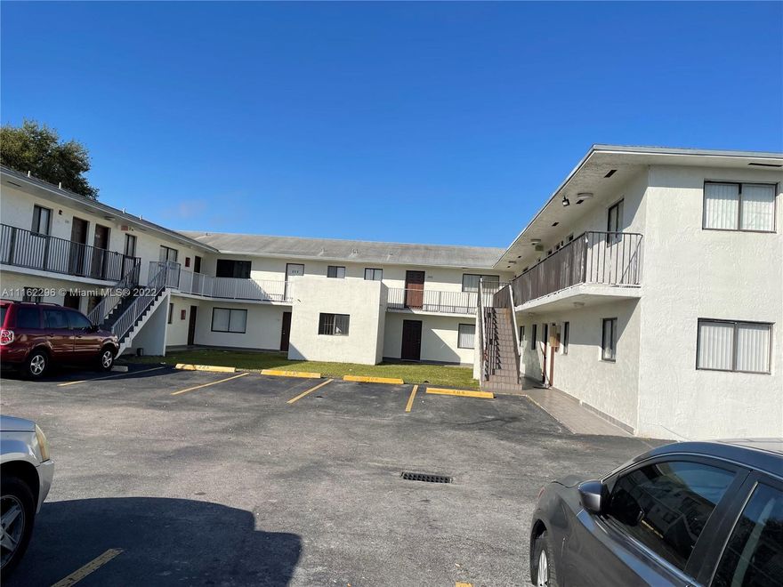 For sale, 16 units apartment building all are 2 beds 1 bath with 2 parking each. 100% rented with a waiting list, must be sold together or simultaneous with another 8 units apartment building in Hialeah. all 24 units are 2 beds 1 bath with 2 parking spaces each. The total price for the 24 units is $5,880,000. Call Roberto for additional information, Do Not Disturb The Tenants ***