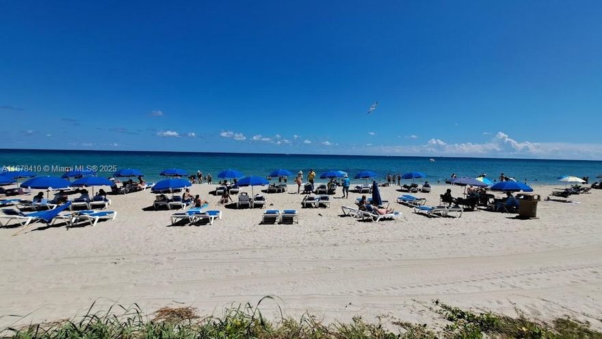 This is a Direct oceanfront unit with a balcony directly overlooking the ATLANTIC OCEAN! The unit is on the 7 floors of the building and has the best BEACH views from this unit!.  The building allows rental with  AIRBNB, the owner is renting through a hotel program.
Utilities included in the monthly maintenance: fees for power, sewer, water, cable, internet, security, pool, and building insurance. For your convenience, the building offers restaurants, a beauty salon, a laundry room, boutique stores, rental cars, and more.