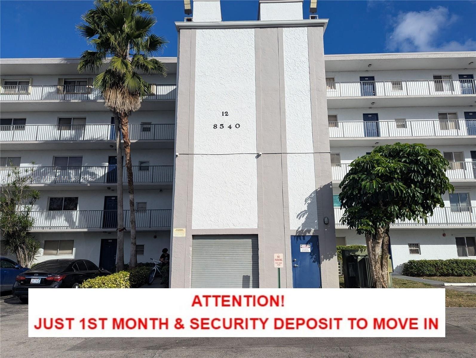 ATTENTION! JUST 1ST MONTH & SECURITY DEPOSIT TO MOVE IN!! Beautiful 2 bed, 1 bath first-floor unit in Lake Shore Condo! This freshly painted home features tile flooring throughout and stainless steel appliances. A brand-new A/C system is will be install for added comfort. Enjoy the convenience of ground-floor living along with the community's many amenities, including a pool, storage room, lush green areas, and serene lakes. Don't miss this opportunity to live in a well-maintained community with everything you need!