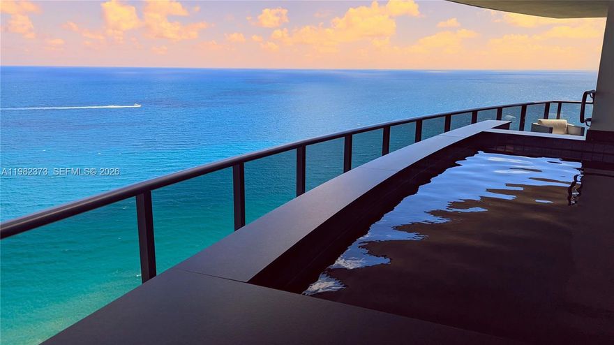 Wake up above the Atlantic in one of the most iconic residences in the world — Porsche Design Tower Miami.
Imagine sunrise coffee above the Atlantic and evenings entertaining on your private ocean terrace. Welcome to Porsche Design Tower — where luxury meets lifestyle.
This fully furnished 30th-floor residence offers breathtaking unobstructed views of both the ocean and Intracoastal from sunrise to sunset, creating a spectacular backdrop for everyday living.
The expansive oceanfront terrace with private pool and outdoor kitchen invites unforgettable mornings watching the sunrise and elegant evenings entertaining above the coastline.
Inside, the residence features a spacious open layout, Poggenpohl cabinetry, and Miele appliances, with four bedrooms and a private executive suite that provide comfort, privacy, and flexibility for family, guests, or a home office.
A defining feature of the tower is the private Dezervator car elevator, allowing residents to bring their vehicles directly into their private sky garage beside the living room.
Residents enjoy a complete resort lifestyle including private beach service, a full spa with fitness center, yoga and massage rooms, Vichy showers, restaurant service by a resident chef, private cinema, and 24-hour security.
A rare opportunity to own a residence where design, privacy, and oceanfront living come together at the highest level.
A home designed not only to impress, but to be enjoyed every single day.
Own it today!