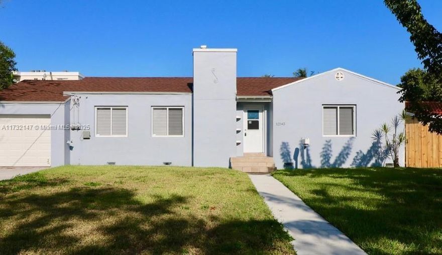 This stunning property features a spacious main house with 4 bedrooms and 3 bathrooms, as well as a separate attached in-law suite complete with its own entrance for added privacy with its own living/dining area, own bathroom and SEPARATE ELECTRIC METER. The possibilities are endless with this unique living arrangement - use it as a guest suite, rental unit, or even a home office.
Main house has an open layout that is perfect for entertaining. The kitchen boasts modern appliances and plenty of counter space, while the living room is flooded with natural light from large windows.
Lush backyard perfect for hosting BBQ's. Located in a desirable neighborhood close to top-rated schools, shopping, dining, and more, this North Miami gem won't last long!