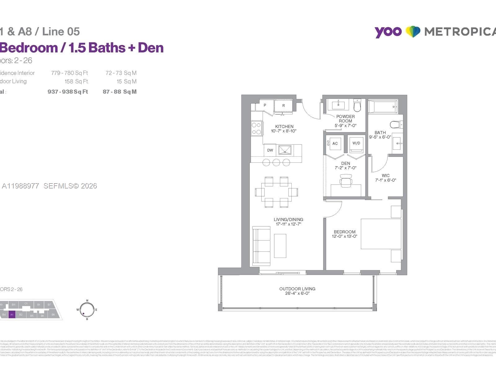 METROPICA NORTH TOWER ONE - Residential Lease