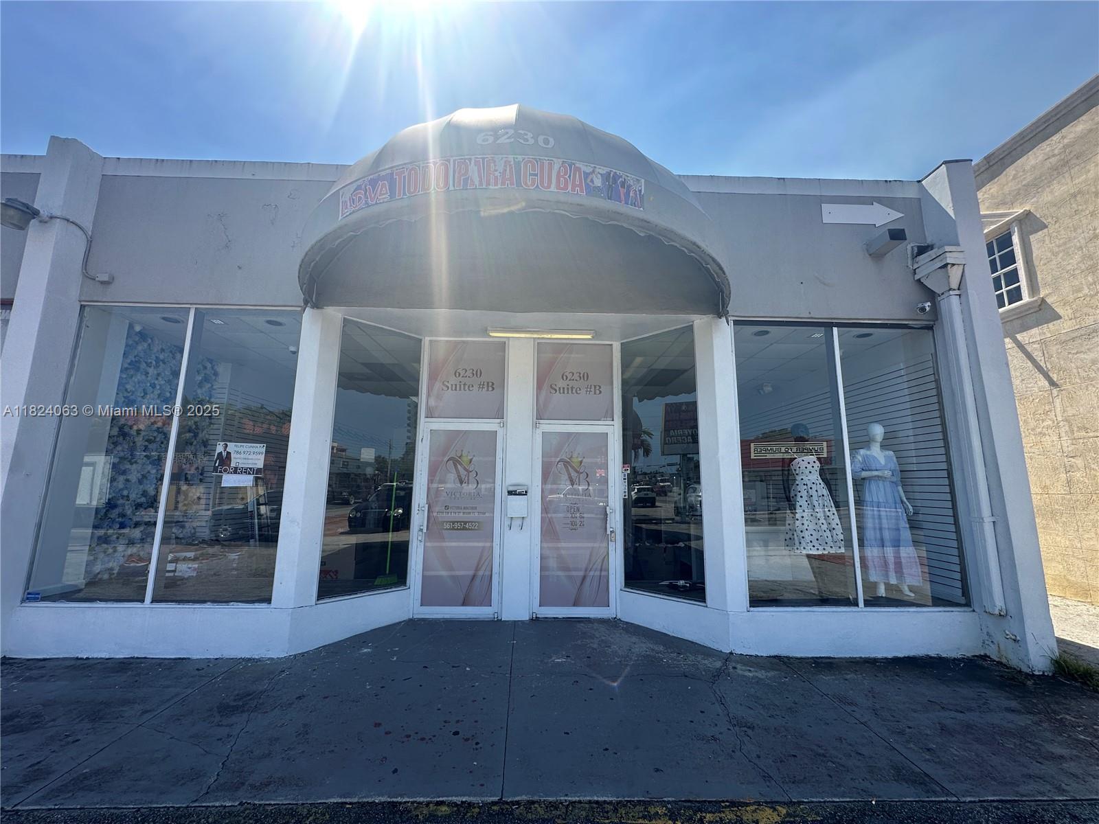 Looking to launch or expand your business in one of Miami’s most vibrant commercial corridors? This spacious 3,000 sq ft storefront on bustling SW 8th Street is now available for lease! Formerly home to a successful jewelry and clothing boutique, this versatile space is ideal for a variety of retail or service businesses.