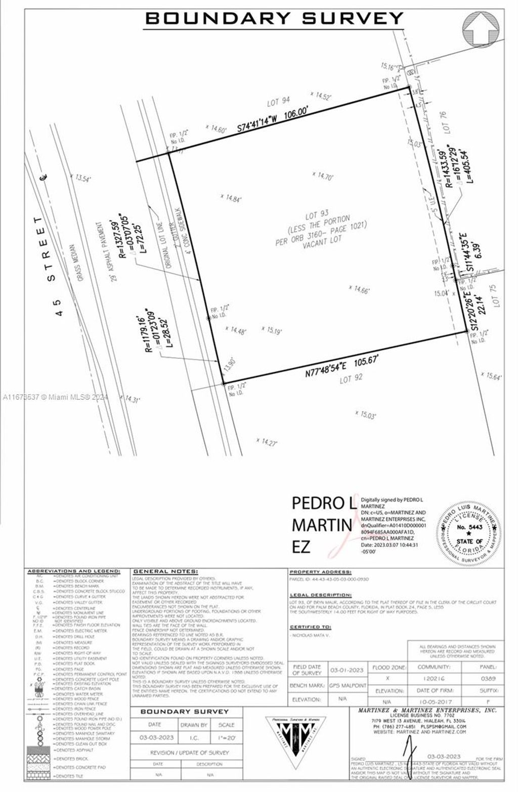 Photo of 45th St, Mangonia Park, FL 33407 (MLS # A11673537)