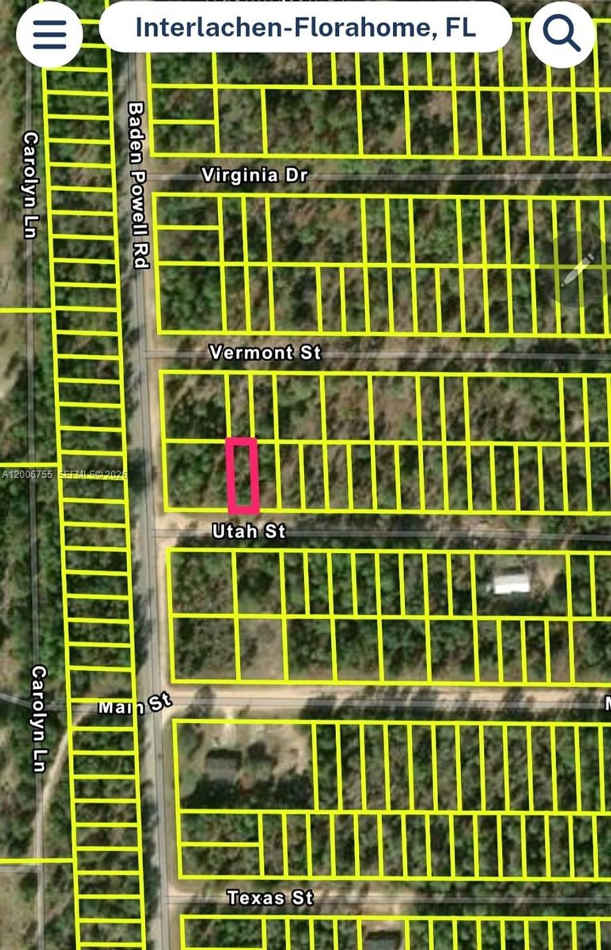 Discover this 0.11-acre (4,791 sq ft) lot situated in a quiet and peaceful neighborhood surrounded by natural beauty. This property offers corner asphalt road access, NO HOA, and is located in Flood Zone X (minimal flood risk), providing flexibility and added peace of mind for plans. OWNER FINANCING AVAILABLE – NO CREDIT REQUIRED. Great opportunity to invest in your future or build your own site-built home, modular home, or mobile home. Enjoy nearby outdoor recreation, including fishing, kayaking, biking, running, rollerblading, and horseback riding along the scenic Gainesville-Hawthorne State Trail and surrounding parks. Conveniently located just 25 minutes to Gainesville, 30 minutes to Ocala, 1 hour 30 minutes to Jacksonville, and 1 hour 45 minutes to Orlando.