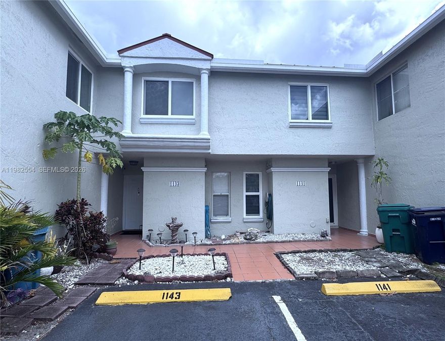 Move-in ready 3-bedroom, 2.5-bathroom condo townhouse offering 1,240 sq ft of comfortable living space in a centrally located community. This well-maintained home features remodeled bathrooms and a functional layout with washer and dryer in unit. Enjoy a private patio with no rear neighbors, overlooking an open green space with a nearby lake, providing a peaceful setting and added privacy. The association has recently replaced the roof and painted the building, and the property has passed the required building certification, offering extra peace of mind to buyers. The home also includes two assigned parking spaces for convenience. Ideally located close to major highways, shopping, dining, and everyday conveniences, making commuting and daily errands easy. With a low condo association fee and excellent maintenance of the community; which also offers a lake front club house and pool area, this property is a great opportunity for homeowners or investors seeking a move-in ready home in a desirable and accessible location.