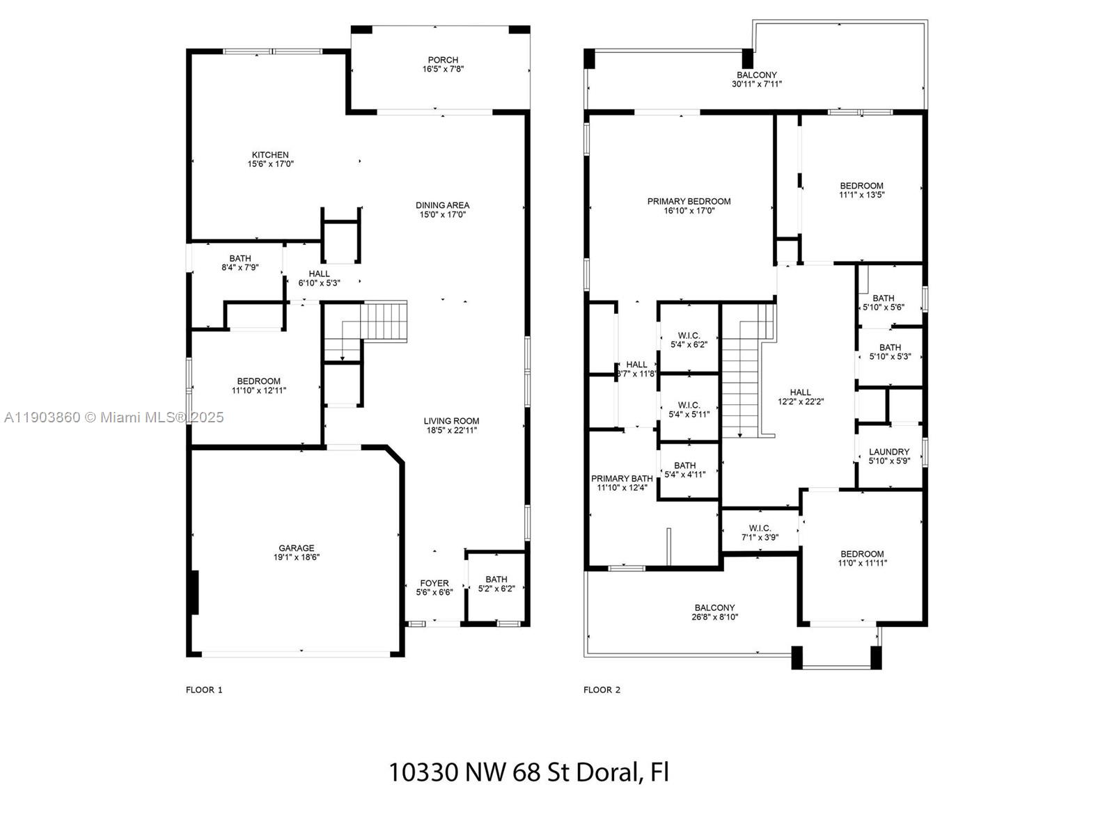 DORAL PALMS SOUTH - Residential Lease