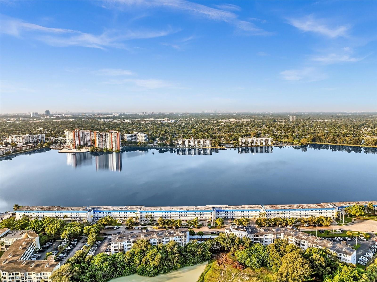 Great opportunity to own this apartment with a stunning direct lake views. Located in a newly upgraded building With Brand New Impact Windows, New Elevators, And NewExterior Paint.Great for new buyers to own their dream home! and enjoy the Spacious layout of this 1bedroom plus den and 2 full bathrooms with lots of natural light. Special assessment is already paid in full.Call L/A for showings.