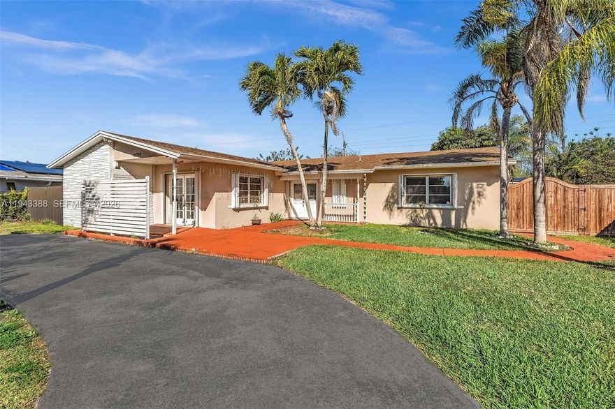 Spacious 4-bedroom, 2-bath single-story home in desirable Bel-Aire neighborhood of Cutler Bay. Features nearly 2,000 sq ft of living area, CBS construction, and a recently renovated pool deck ideal for entertaining. Large kitchen with ample counter space opens to the dining and living areas, creating an open and functional layout. Circular driveway plus extended parking provides room for multiple vehicles and RV or boat parking, including space for a 22 ft boat or larger. Property includes a large storage room and oversized work shed. Golf cart-friendly neighborhood. Close to Publix, Black Point Marina, and upcoming Downtown Cutler Bay development. Easy access to major roads. Tenant occupied month-to-month; 60-day notice has been provided. Showings by appointment only.