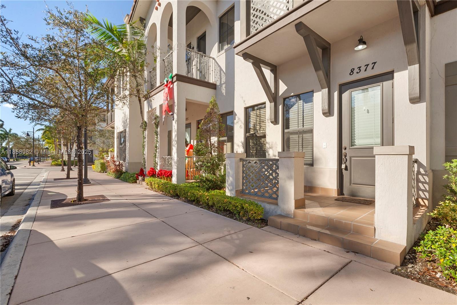 This 3-bedroom, 2.5-bath corner townhouse is in Downtown Doral. Built in 2015, with 1,865 SF, this residence blends modern design and location, with community charm, featuring an open-concept layout, and abundant natural light. A gourmet kitchen, custom cabinetry, and a large island perfect for entertaining. Upstairs, the spacious primary suite includes a walk-in closet and a spa-inspired bath. Enjoy a private 2-car garage, impact windows, and access to great amenities, including a clubhouse, pool, and more. Located steps from Downtown Doral’s restaurants, shops, and A+ rated schools, this is an exceptional opportunity to own in one of Miami’s most vibrant neighborhoods.