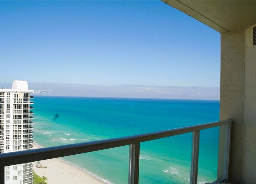 Beautiful one bedroom oceanfront condominium with direct ocean views. Fully furnished with marble floors throughout. Located in the heart of Sunny Isles Beach and walking distance to shops, restaurants, and parks. Easy access to the beach. A must see!