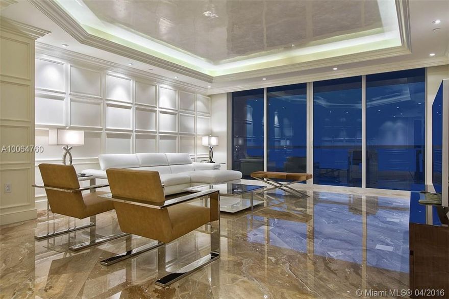 SPECTACULAR UNIT UPGRADED BY AWARD WINNING DESIGNER NICK LUACES (OVER $600K), 4 BEDROOMS PLUS DEN AND 5.5 BATHS, THE FINEST FINISHES, MATERIALS AND WORKMANSHIP MONEY CAN BUY, MOVE RIGHT IN. VENETIAN PLASTER, AUTOMATED LIGHTING, CUSTOM BUILT-INS, CALIFORNIA CLOSETS, GAGGENAU APPLIANCES, TRULY ONE OF THE  BEST IN TURNBERRY, LIVE THE LIFESTYLE YOU ALWAYS PROMISED YOURSELF. TURNBERRY OCEAN COLONY OFFERS THE FINEST AMENTIES, RESTAURANTS, BEACHSIDE BAR, GYM, WORLD CLASS SPA, POOLS, FIRST CLASS SERVICES.