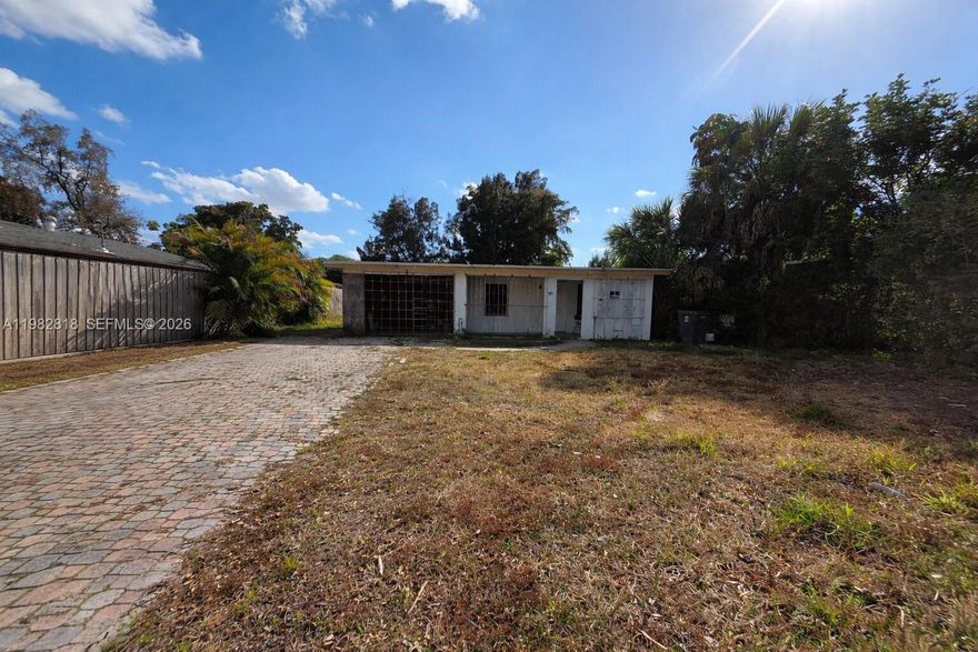 Investor opportunity! This property requires a complete renovation and is ideal for a buyer or investor with vision. The layout includes a 2-bedroom, 1-bath main house plus an attached 2-bedroom, 1-bath living area with a separate entrance, offering flexible use such as guest space, extended living arrangements, or potential rental possibilities (subject to local regulations and approvals).

Situated on a generous lot with plenty of backyard space, offering potential room for a pool and outdoor living area. This is a true handyman special with significant potential for those ready to restore and transform the property.

Bring your contractor, creativity, and plans to make this property shine again. Whether you’re looking to renovate and hold, update for resale, or create a versatile living setup, this property offers an opportunity to add value. Buyer to verify all measurements, uses, and local requirements.