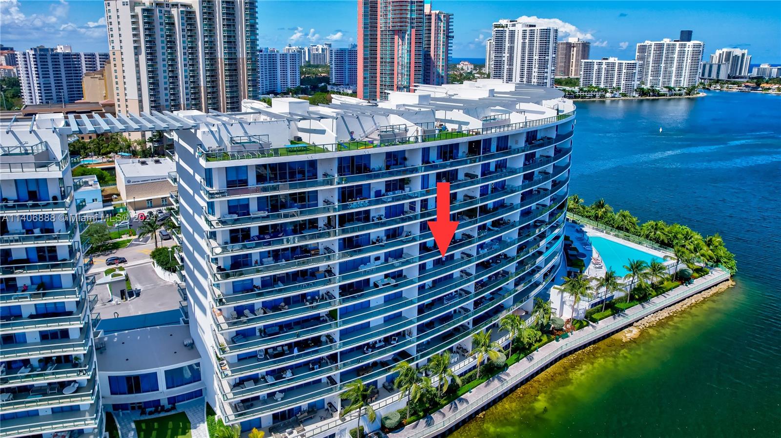 Property for Sale at 3300 Ne 188 Street 611, Aventura, Miami-Dade County, Florida - Bedrooms: 4 
Bathrooms: 5  - $2,159,000