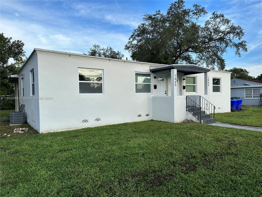 Tastefully remodeled duplex boasting 3 bedrooms and 2 bathrooms on each side, perfectly positioned near Miami International Airport and blocks away from Miami Freedom Park which is the largest park in the city where the new soccer stadium will be located!
With T3O zoning and 11,300 sqft of land on a corner lot, this incredible property offers a unique chance to build a total of 4 modern twin homes, a large single family or simply maintain the existing duplex with the huge lot.
Near major highways makes it a breeze to get anywhere in the city.
Whether you're an investor, developer, or homeowner, this property has something for everyone.