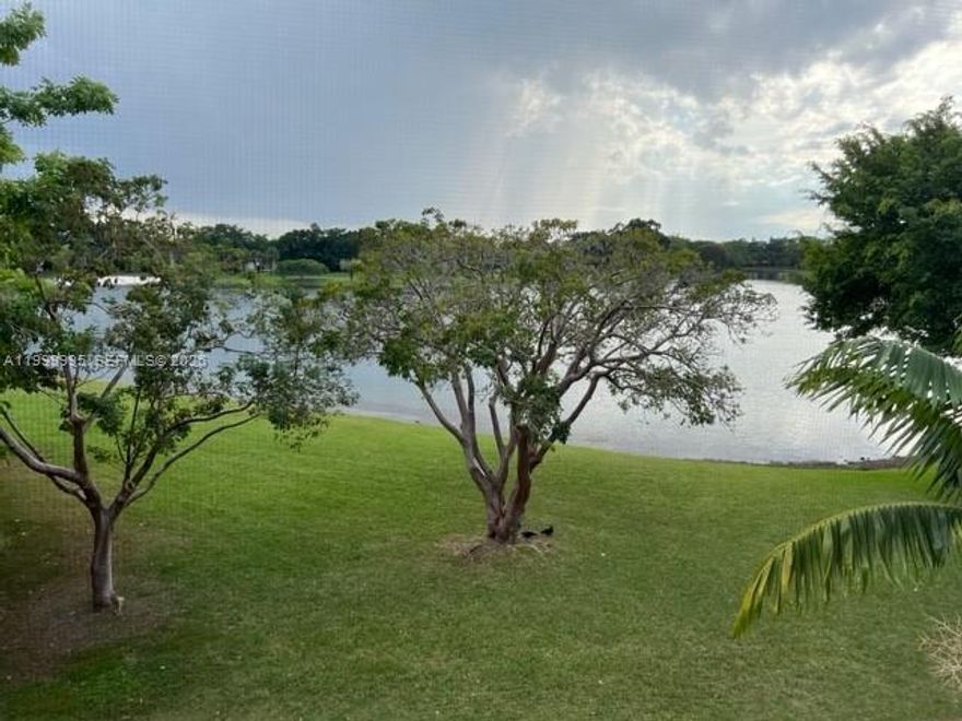 Wonderful 1 bedroom, 1 bath in the Hammocks.   Renovated kitchen with gas stove.  The view is waterfront of a large lake —that is great to enjoy for a stroll.  Walk-in closet in large primary bedroom.  Community has work out room, nice pool, and plenty of space to relax on the grounds.  Third floor location gives you lots of privacy. Washer and dryer in the unit.  Screened in porch gives you the perfect view of lake - relax you are home!!