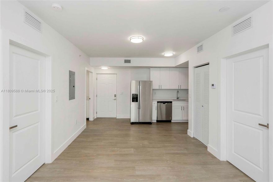 Fantastic newly constructed property that is Located blocks away from the Miami River. This location puts you in the mix of everything and You are literally minutes away from Brickell, Downtown, Wynwood, sports stadiums, hospital district and all the nightlife Miami has to offer. Property has been finished with a modern touch through out with Stainless appliances, Shaker cab open kitchens, walk-in closets and its own washer dryer in every unit. We have different floor plans available for the 1 bedrooms, 2 Bedrooms as well as the studios.