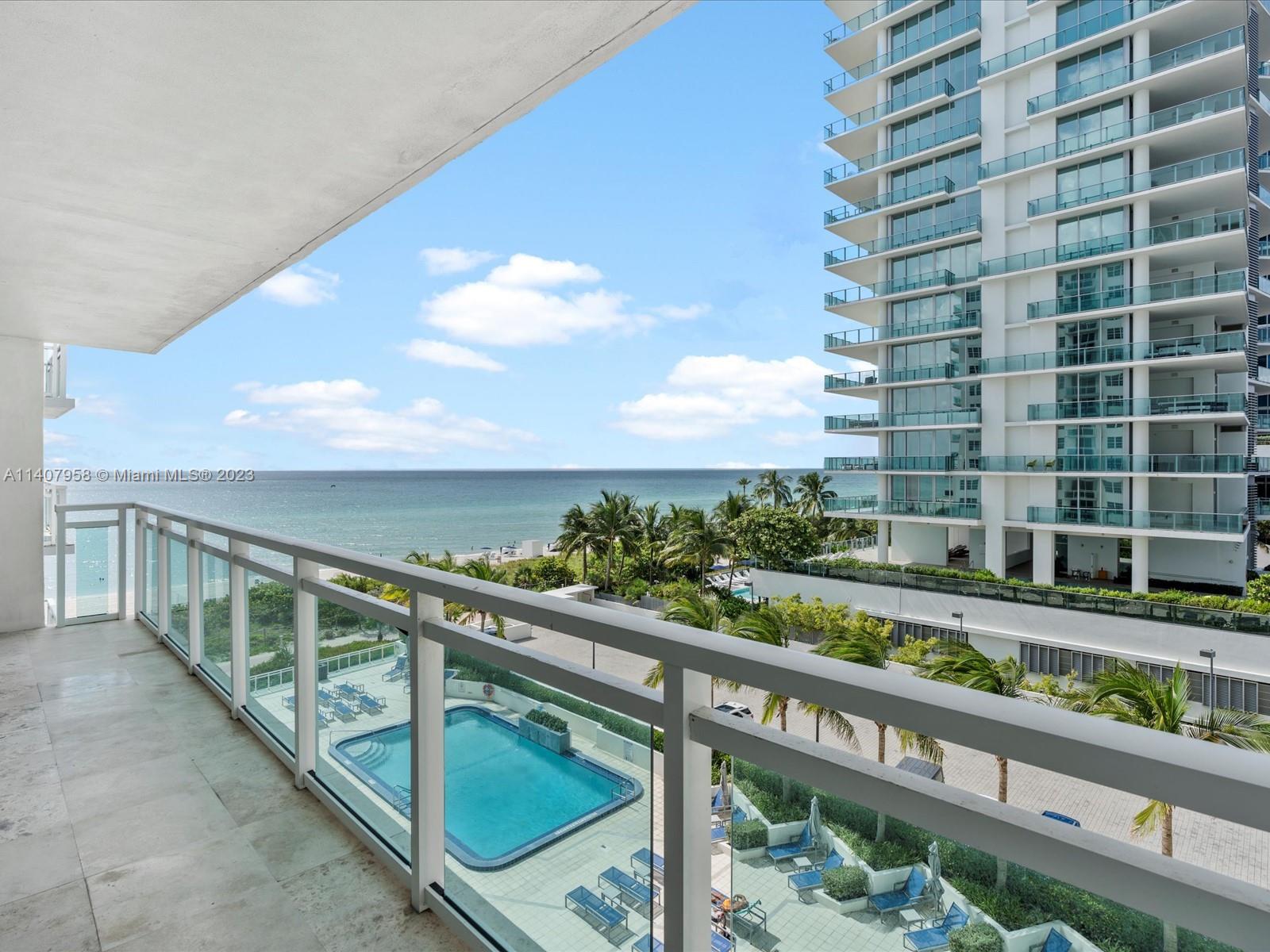 Spectacular oceanfront living with gorgeous ocean views from all rooms. Bright and spacious unit with floor-to-ceiling high-impact sliding doors with a large balcony, travertine floors, granite kitchen/baths, walk-in closets, washer/dryer. Amenities: pool, gym, sauna, steam bath, recreation rooms, valet, front desk concierge, direct access to the beach, beach chairs available for residents, boardwalk, and more. The Collins is an architectural masterpiece designed by world-renowned architect Morris Lapidus, known for his Miami Modern "MiMo" style. Association fee includes internet/basic cable. Minimum term of rentals of thirty (30) days, no more than four (4) times per calendar year allowed. Pets allowed up to 20 lbs. Some pictures are partially virtually staged.