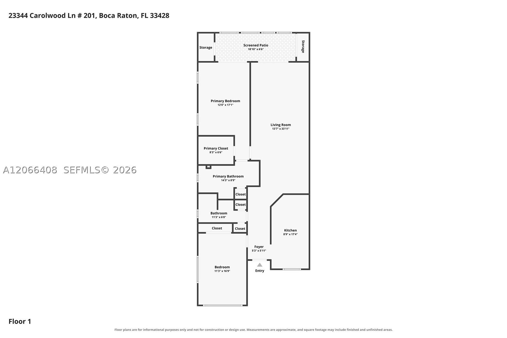 23344 Carolwood Ln 201, Boca Raton FL 33428