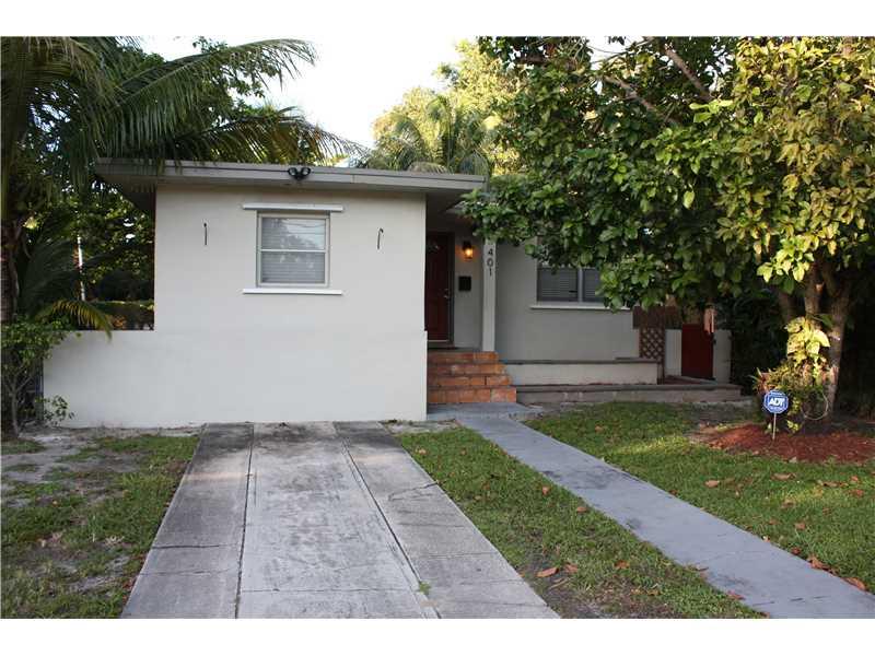 Charming home on a corner lot with 3 bedrooms/1 bathroom centrally located in North Miami. This home has an inviting layout w/ the living room, dining room and Florida style room which flow into one another. There are ceramic floors, new appliances incl. microwave, stove, dishwasher & washer/dryer, alarm system w/ wireless censors for all points of entry & hurricane shutters. On the exterior: spacious yard w/ fruit trees (avocado, papaya, key lime & coconut),fenced w/ bushes for privacy & 10x8 shed.