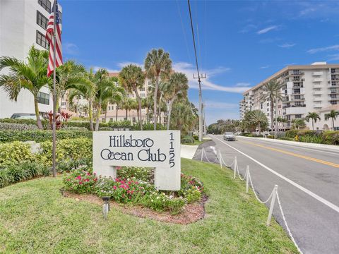 A home in Hillsboro Beach