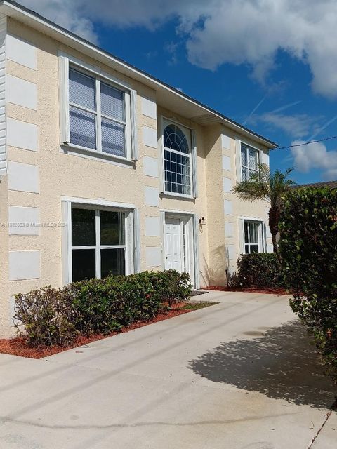 A home in Port St. Lucie