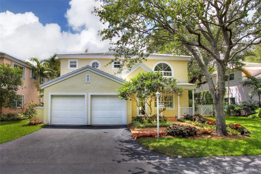 Rare opportunity to own in the wonderful gated community of Orr’s Pond. Private roads and charming homes create a warm and inviting feeling and the community’s lovely pond offers a peaceful place to escape the hustle of Miami. Located centrally in the neighborhood, this immaculate property has fabulous curb appeal. Inside is a spacious home with high ceilings, hardwood floors, wireless alarm system, 2-zone A/C, spotless 2-car garage and impact windows and doors throughout. Sizeable Master Suite has French doors leading to a full-length private balcony that overlooks the garden; oversized walk-in closet and bath with double sinks, dressing area, water closet, shower and separate Jacuzzi tub. This is an exceptional chance to live in this unique and hidden Miami neighborhood.