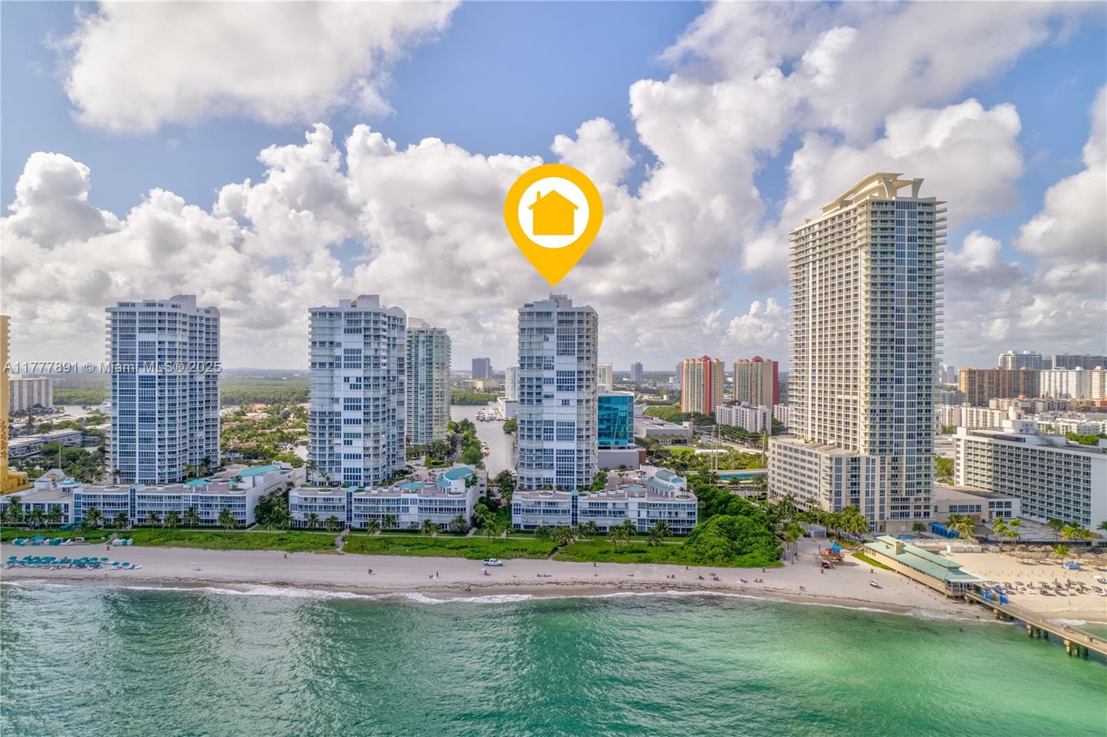 Rental Property at 16485 Collins Ave 1432, Sunny Isles Beach, Miami-Dade County, Florida - Bedrooms: 1 
Bathrooms: 2  - $5,500 MO.