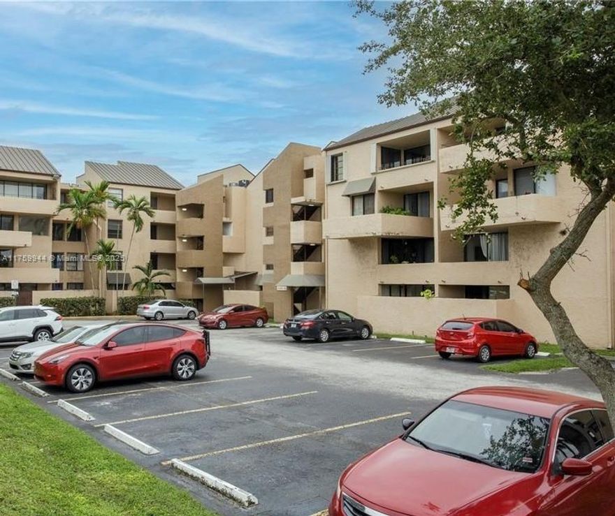 PRICE IMPROVEMENT! Charming & Spacious 1 Bed, 1.5 Bath Condo in a Gated Community! This updated 3rd-floor unit, offers spacious living and serenity! It's perfect for anyone looking for comfort and convenience. Key Features-Freshly Updated: The bathrooms and kitchen have been updated to provide a clean, cozy feel. Appliances: The kitchen features appliances that are like new. Bright and Airy: Natural light, offers a bright & inviting atmosphere. Outdoor Space: Enjoy your own private balcony, with palm trees & water view for relaxing. Convenient Location:Located just minutes from MDC College, dining, & entertainment. Easy access to major highways like 874 extension, Palmetto, and Turnpike—this condo provides unbeatable convenience.