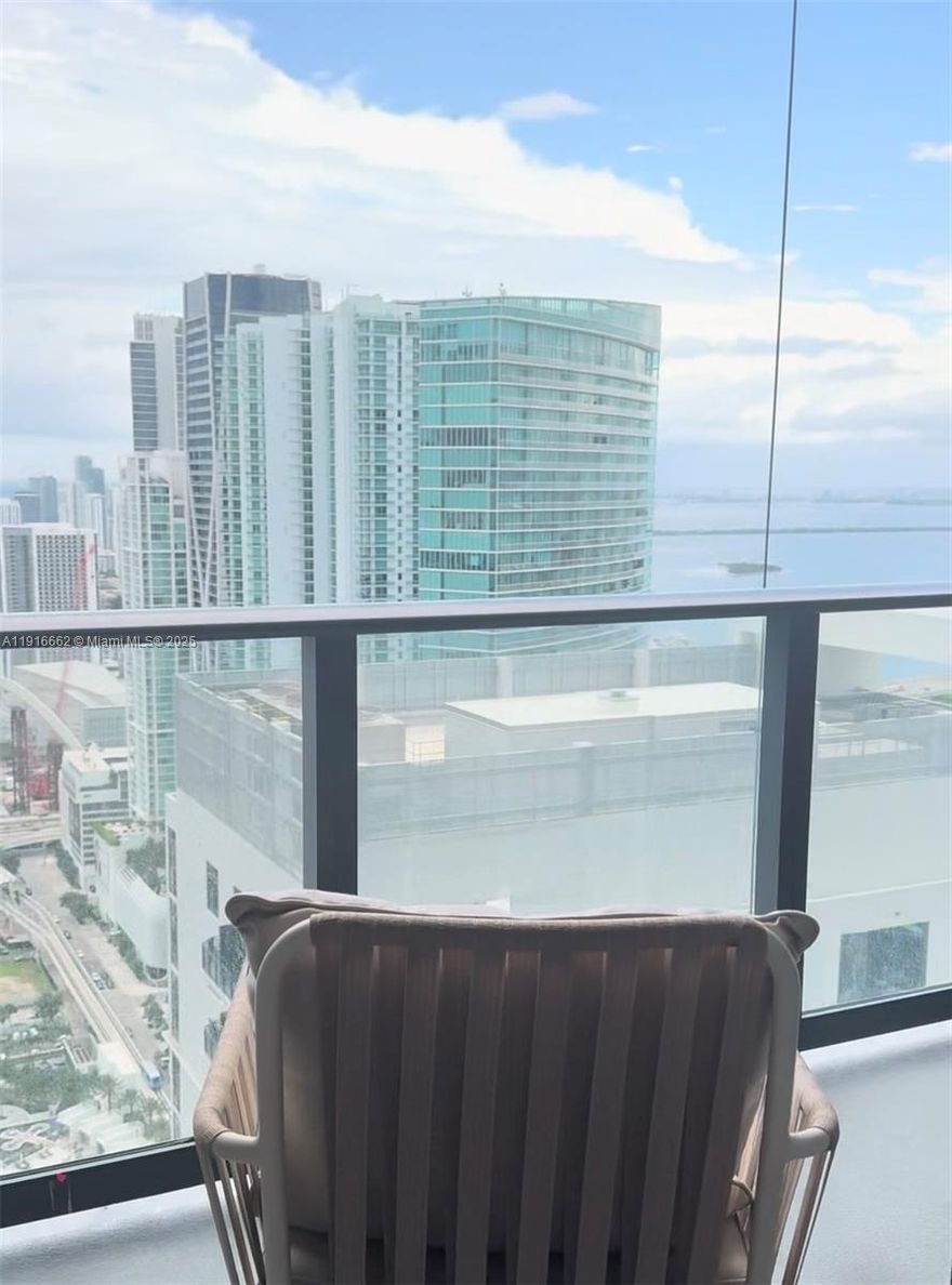 This modern 1-bed & 1-bath condo is featuring comprehensive five-star amenities including concierge service, on-site dining, spa facilities, fitness centers—ideal for those seeking a stable or flexible residence in the heart of downtown. Located on the 47th floor, distinguishes itself with spectacular city, skyline and bay views through floor-to-ceiling impact windows, a private balcony, and a European-style kitchen, but its standout feature is the Airbnb-friendly policy allowing daily rentals, making it perfect for investors or flexible residents who want to generate income when not occupying the property. With proximity to Brightline station, Miami World Center, express ways and Brickell’s day/nightlife. Call or text the listing agent to schedule a private showing.