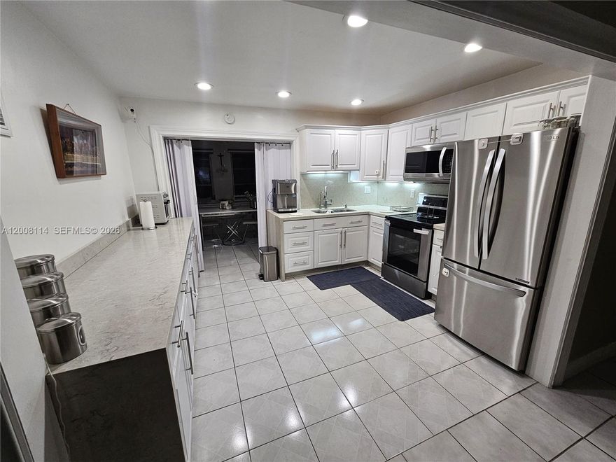 Located in a gofl course in the Leisureville community with 2 pools, activities and nice club house, this beautifully updated home combines comfort, style, and convenience in a prime setting. The house features a remodeled kitchen with modern countertops with lots of space, updated cabinetry, and stainless steel appliances, along with renovated bathrooms showcasing contemporary finishes and fixtures.
Natural light fills the home, creating a bright and welcoming atmosphere throughout. A standout feature is the spacious enclosed patio—perfect for relaxing or entertaining year-round.
The community offers excellent amenities, including two pools and a golf course, all set within a well-maintained, desirable neighborhood. 2 small pets are allowed.
Ideally situated close to shops, restaurants, I-95, and the beach, this home provides both tranquility and easy access to everything you need.
Well managed and per association good credit is required. Call today to make this wonderful place your dream home.