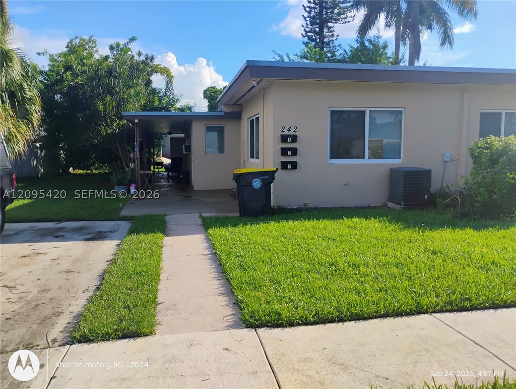 Photo of 242 SE Park St #2, Dania Beach, FL 33004 (MLS # A12095420)