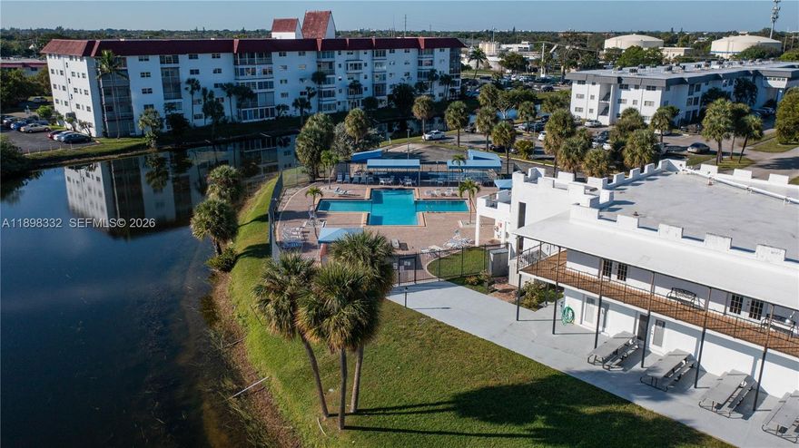 Rare one-bedroom, two-bathroom condo in Castle Gardens, a peaceful and well-maintained 55+ community in Lauderhill. This beautifully maintained unit is being sold fully furnished, making it truly move-in ready for seasonal or full-time Florida living.
One of the few one-bedroom units in the building featuring two full bathrooms, offering added comfort and functionality. The condo features elegant tile flooring throughout the living area and warm wood laminate in the spacious bedroom. The kitchen blends classic charm with modern touches and flows seamlessly into the dining and living areas, creating an inviting space for relaxing or entertaining.
Residents enjoy resort-style amenities including a community pool, clubhouse, social areas, on-site laundry facilities, lush landscaping, and assigned parking within a well-maintained community. Conveniently located near shopping, dining, medical centers, and golf courses while still offering a tranquil residential environment.
Closing cost assistance available. Ask about additional lender incentives