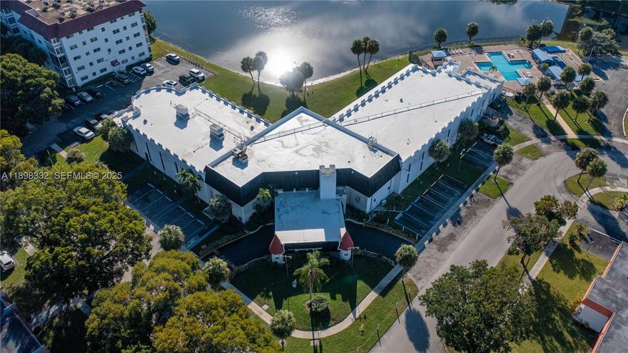 Welcome to Castle Gardens Building 11 — a peaceful 55+ community. This beautifully maintained condo offers 1 spacious bedroom and 2 full bathrooms, with elegant tile flooring throughout the living areas and warm wood laminate in the bedroom. The kitchen blends classic charm with modern touches. Enjoy the layout that flows seamlessly to the dining and living area, perfect for entertaining or relaxing on a sunny day. The community offers resort-style amenities, including a pool, clubhouse, laundry room, and lush landscaping. Ideally located in Lauderhill, just minutes from shopping, dining, and golf, yet tucked away in a secure, gated setting.  Experience a lifestyle of comfort, safety, and serenity — the perfect Florida home for seasonal or full-time living.