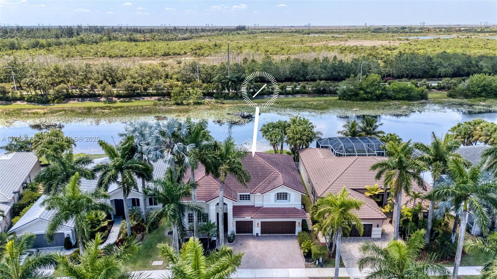 Property for Sale at 2521 Hunters Run Way, Weston, Broward County, Florida - Bedrooms: 6 
Bathrooms: 4  - $1,714,000