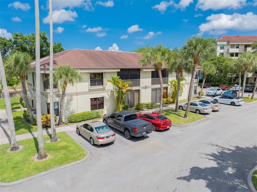 Beautifully updated 3-bedroom, 2-bath corner condo in The Township! This light-filled home features an open-concept design with neutral tile flooring throughout. The remodeled kitchen boasts granite countertops, premium wood cabinetry with soft-close drawers, and a convenient corner lazy Susan. Enjoy the ease of a full-size washer, dryer, and laundry basin, plus pull-down attic access on the screened patio for extra storage. Accordion hurricane shutters provide added peace of mind. Take advantage of The Township’s resort-style amenities, including an Olympic-size pool, fitness center, theater, tennis and basketball courts, walking trails, and more. A private complex pool is just steps away for your daily retreat. Association requires 12% down. Don’t miss this exceptional opportunity!
