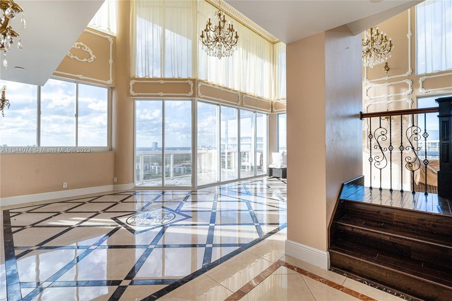 3/3 Luxury Two-Story Condo located in the prestigious Landmark Condominium.  Rare and highly sought after floorplan. Huge walk in closets and tons of storage. Floor to ceiling windows. You can enjoy the Breathtaking Views from your Wraparound Balcony. The Landmark has Fantastic Resort Style Amenities - Security, Valet, Concierge, Tennis, Pool and Kiddie Pool, Hot Tub, Steam Room and Sauna, Lockers for the In House Gym, Business Center, Card Room, Common TV Room, and Game Room - Common Areas have Wi-Fi. Just minutes from Aventura Mall, Gulfstream Park, Beach, Restaurants, Entertainment, Shopping, I-95, Great Schools and So Much More! This is Truly South Florida living at it's Best!