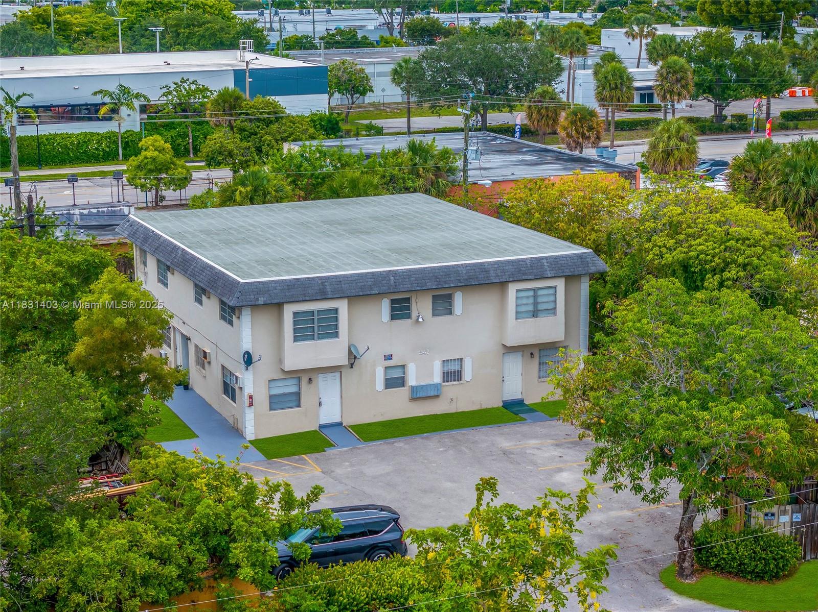 Prime 8-unit multifamily in booming Downtown Fort Lauderdale, just off Andrews Ave and Sunrise Blvd in Progresso Village. Fully stabilized with spacious 1-bed/1-bath units featuring modern interiors, impact doors, separate meters, and extensive updates including new kitchens, doors, vanities, light fixtures, cabinets, stone counters, and walk-in closets. Fully leased at $1,750/month on Section 8, providing secure income from day one, with pro forma rents of $1,900+. The 10,000 SF lot (zoned RMM-25 and being rezoned to NW RAC) offers future potential to double the unit count. Rare seller financing at 5.5% interest-only makes this a standout cash flow and redevelopment opportunity in Fort Lauderdale’s fastest-growing corridor.