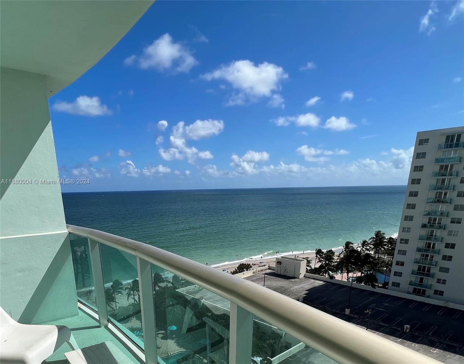Property for Sale at 3801 S Ocean Dr 12K, Hollywood, Broward County, Florida - Bedrooms: 1 
Bathrooms: 1  - $395,000
