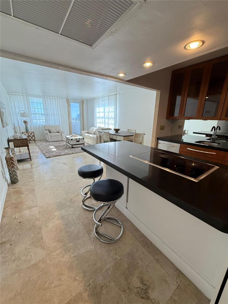 Welcome to luxurious living at the Decoplage condo, Miami Beach. This stunning unit features 2 spacious bedrooms with custom closets, soundproof windows, and a private balcony with breathtaking views. The modern kitchen includes stainless steel appliances, dishwasher, oven/stove, and fridge. Central AC ensures year-round comfort. Amenities include a heated infinity pool, state-of-the-art gym, media/game rooms, and laundry facility. Enjoy 24/7 security, concierge, doorman, assigned parking, garage, valet, bike room, and in-unit washer/dryer. Experience unmatched style and convenience in this exceptional Miami Beach residence. Can be rented for 30 days or longer.