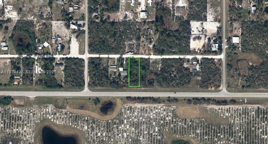 Centrally located vacant land Zoned Agriculture 27,500 square feet. Buyer must verify all zoning and requirements with County.