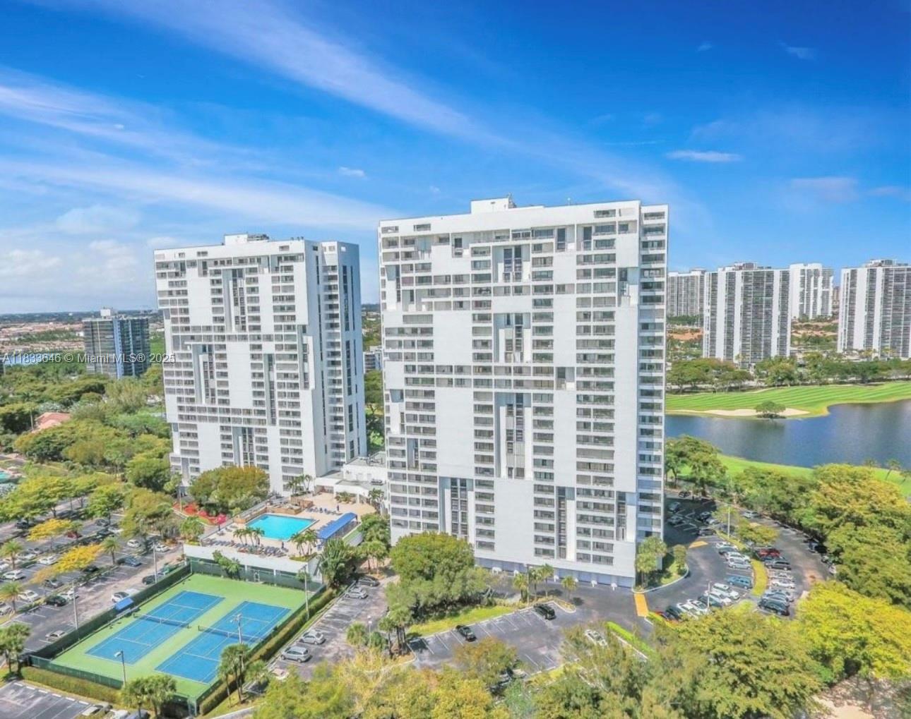 Great unit where comfort meets convenience! , This spacious 2-bedroom, 2-bath condo offers stunning golf course views and a prime location just steps from Aventura Mall, top-rated schools, and houses of worship. A bright and open layout with floor-to-ceiling windows.A private balcony overlooking the Turnberry Isle Golf Course. Split-bedroom floor plan for added privacy and ample closet spaces.
Updated kitchen and bathrooms . Must see in person. Building amenities include 24-hour security, valet, a newly renovated lobby, pool, tennis courts, fitness center, sauna, and party room. Maintenance includes cable, internet, and water.