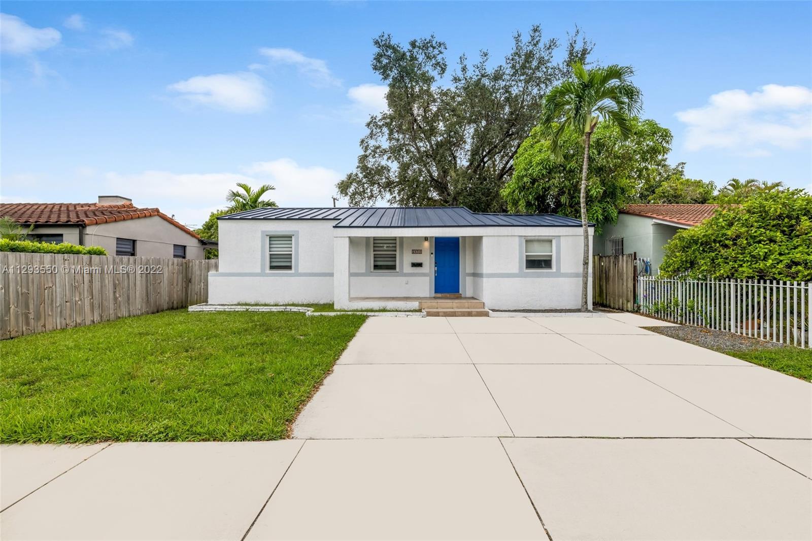 A beautiful single family home awaits you in the heart of Shenandoah. Title floors, new roof, recently painted, located in a very quiet street with 3 bedrooms and 2 bathrooms, this fully renovated gem fits the needs of a Miami family. Huge patio area, has space for everything, pool, kids area, barbecue, etc. PRICED TO SELL!