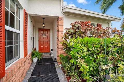 A home in Davie