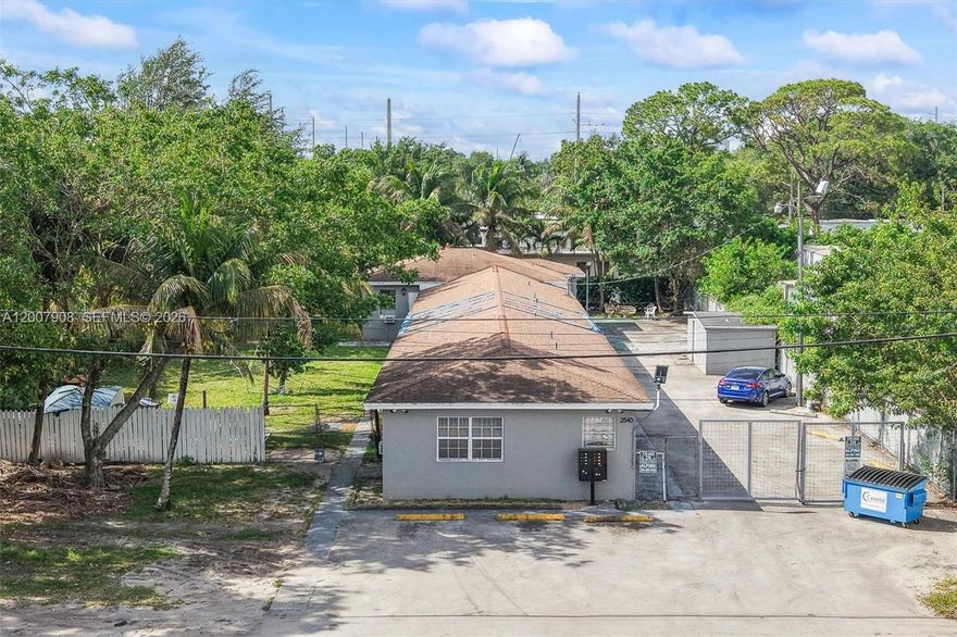 Value-Add Multifamily Opportunity with Significant Upside – 2540 NW 90th St

Rare opportunity to acquire a 7-unit, 12 bed, 7 Bath multifamily property in Miami-Dade with substantial value-add and redevelopment potential. The property is currently only 28.6% occupied (2 of 7 units). Mix of 4 x 2 bedroom and 3 x 1 bedroom units

With a projected pro forma rent of ~$11,150/month (±$133,800 annually) versus current income of ~$3,150/month, investors can achieve a 3-4X increase in gross income by stabilizing the asset. Laundry Income Potential in Storage Unit currently not being utilized. 

Zoned 6051 UC EDGE - MIXED USE CORRIDOR (MC) 4 MAX HT. Located near Rapid Transit Zones (RTZ) and eligible for Live Local Act (SB102) incentives, this asset presents both a strong cash-flow play and long-term redevelopment opportunity.

Ideal for investors seeking a value-add renovation, or future redevelopment in a high-demand rental corridor.