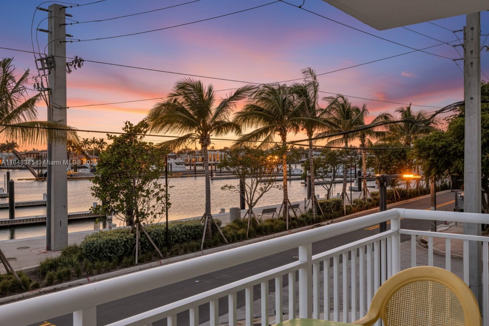 This is the Fort Lauderdale you came for. Yachts pass just beyond your balcony, the beach two minutes away. From this northwest corner perch, you're overlooking the brand-new Las Olas Mega Yacht Marina—front-row to the rhythm of the Intracoastal. Inside, the space is quiet and refreshed with quartz countertops, soft-close cabinetry, and impact windows. This 2-bedroom, 1-bath condo is a relaxed retreat in a building with freshly painted exteriors and newly completed balcony work—timeless charm in the heart of it all. Walk to the beach, the weekend farmers market, and Fort Lauderdale’s most iconic spots—from the Elbow Room to Casablanca, and all the energy of Las Olas. Whether you're here for the season or something more permanent, this is the one! No Rec Lease