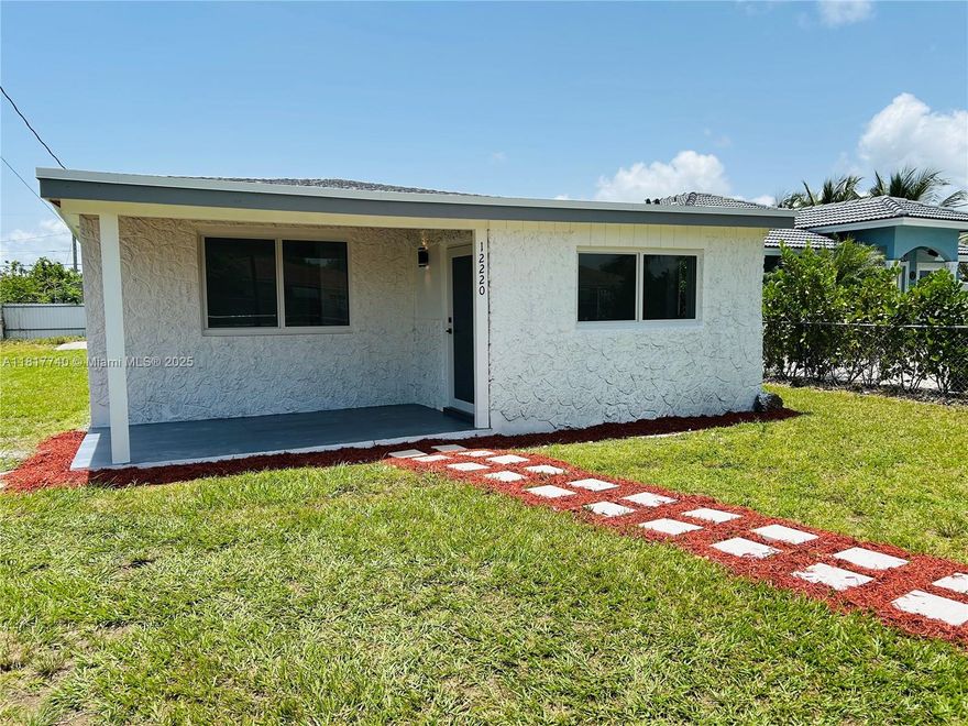 Act Fast - home like this don't stay on the market for long. This is a 3- Bedroom 2 Bathroom completely updated,
Brand new appliances, porcelain tiles and New Roof, Impact doors and Windows . A lot of space for RV or Boat. Easy access to major highways.